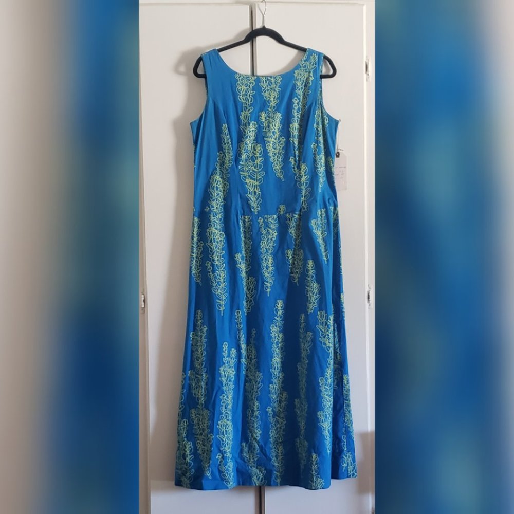 SIG ZANE, Hilo Hawaii  Muumuu, Hawaiian dress, hawaiian maxi